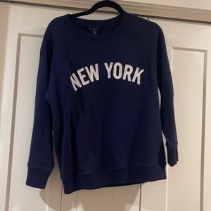 J crew new york crew neck